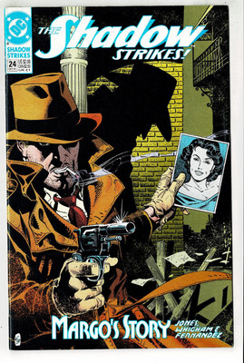 The Shadow Strikes! 24 (DC 1991) 1930s pulp hero