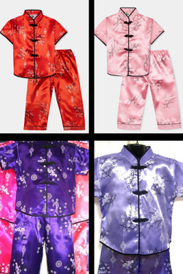ORIENTALISCHER CHINESISCHER STIL PYJAMA SET ALTER 1-2,2-3,3-4,4-5,5-6,7-8,9-11,12-13