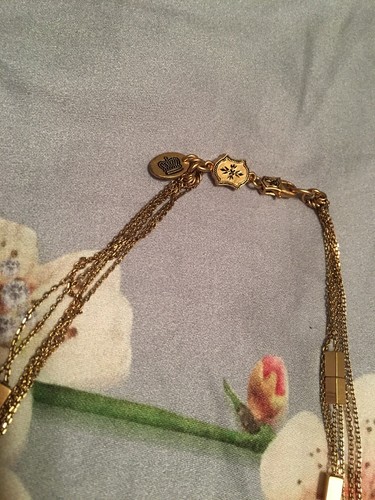 Collar de cadena de varias capas Juicy Couture dije - Imagen 3 de 11
