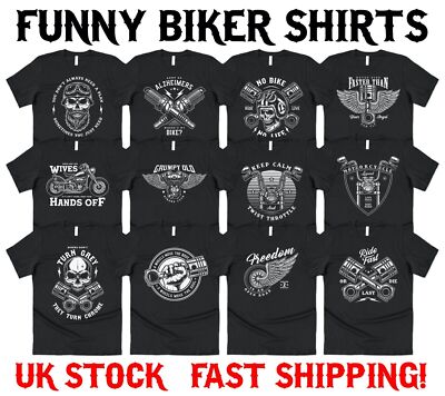 Lustiges Biker T-Shirt lustig Motorrad Motorrad Legende Weihnachtsgeschenk Herren Vater