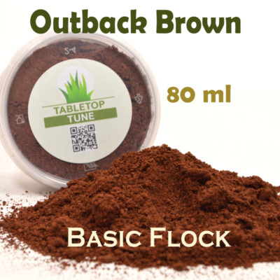031 / Outback Brown / Streumaterial /  Diorama / Modellbau / 80 ml