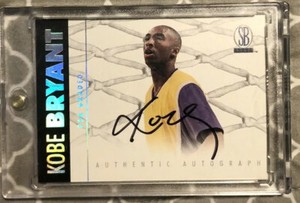authentic kobe bryant autograph