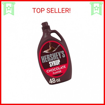 HERSHEY'S Chocolate Syrup Bulk Bottle, 48 oz