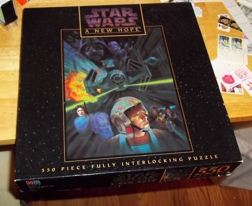 Star Wars A New Hope 550 Piece Interlocking Puzzle 18" by 24" - Picture 2 of 2