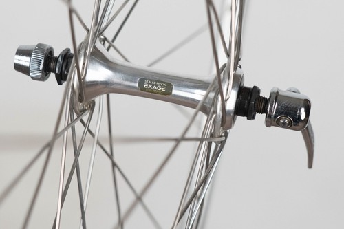 NOS SHIMANO EXAGE FH-HG50 HB-RM50 RIGIDA DP18 DP 18 CLINCHER WHEELSET VINTAGE - Picture 5 of 14
