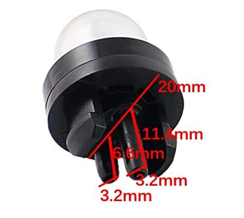 188-512 Primer Bulbs Air Purge Pump for Husqvarna Stihl Craftsman MTD 791 - Imagen 5 de 6