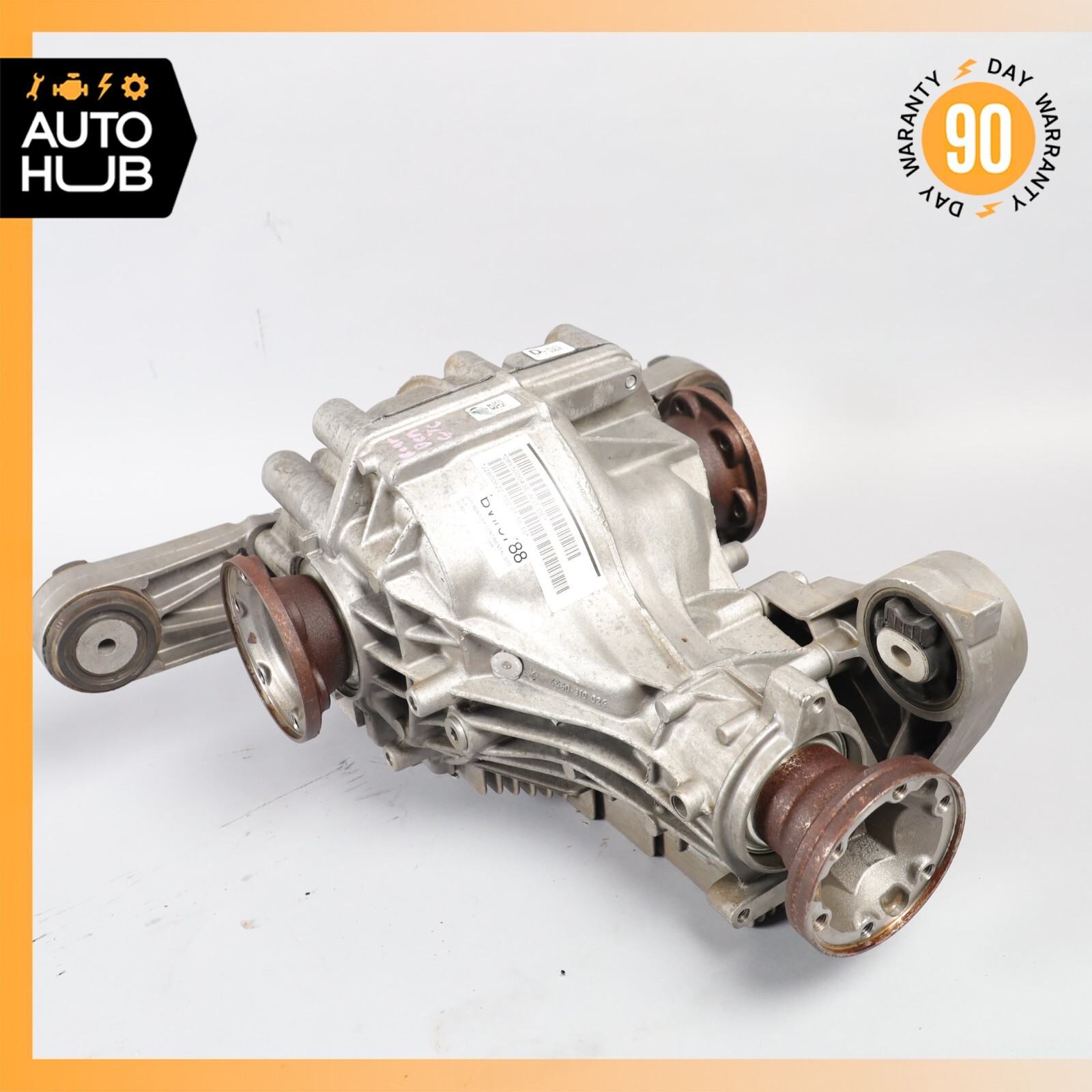03-18 Bentley Continental GTC 6.0L Rear Differential Diff Axle Carrier OEM 59k