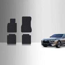 ToughPRO Floor Mats Black For BMW I7 All Weather Custom Fit 2023-2026