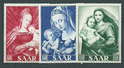 Sarre - Correo Yvert 331/3 usado - Imagen 1 de 1