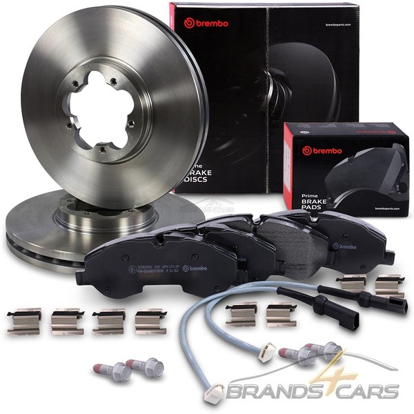 Brembo Bremsscheiben Ø308 +BelÄGe Vorne FÜR Ford Transit Tourneo BUS V362 V363-image