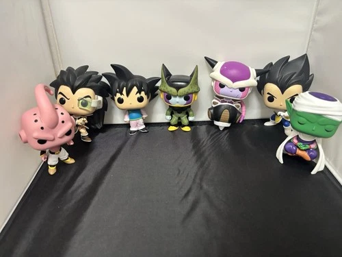 MUST GO! Funko Pop! Dragon Ball Z Lot Of 6 Vinyl Figures - NO BOX -