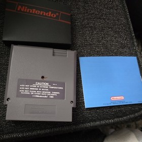 To the Earth NES Nintendo CIB W/Authentic Box, Manual and Cartridge