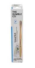 The Humble Company, Humble Travel Kit Bamboo Toothbrush paste Floss Sticks Swabs