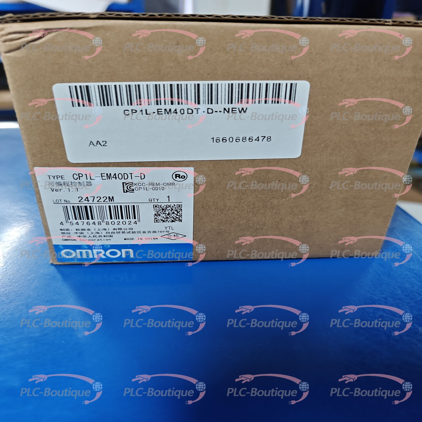 1PC NEW IN BOX Omron CP1L-EM40DT-D Fast Delivery And Best Offer！