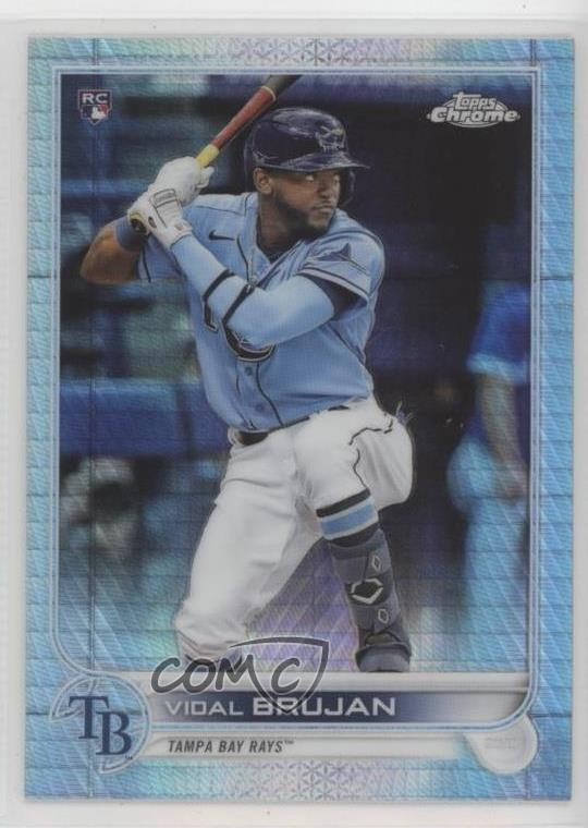 2022 Topps Chrome Prism Refractor Vidal Brujan #134 05pi