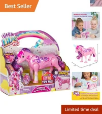 Interactive Dancing Unicorn Toy with Rainbow Lights - Perfect for Kids Ages 5+