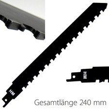 HM S&auml;geblatt 240 mm f&uuml;r Ytong Stein Porenbeton f&uuml;r alle g&auml;ngige S&auml;bels&auml;gen 1/2