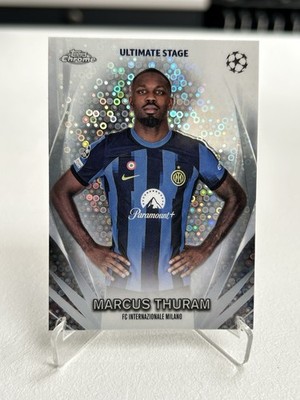 2024 Topps Chrome UEFA Ultimate Stage Marcus Thuram Refractor #USC-27 Inter Mila