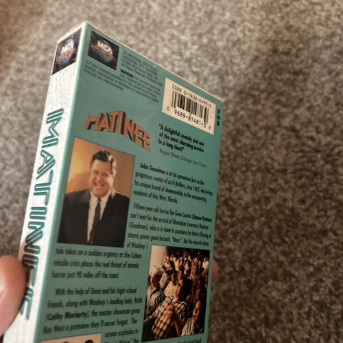 Matinee VHS John Goodman Joe Dante New Sealed 1993 - Bild 3 von 7