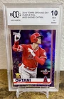 Shohei Ohtani BCCG 10 Purple Foil 2019 Topps Opening Day #100 All-Star Rookie