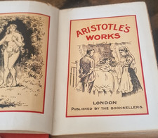 Aristotle The Works of Aristotle New & Improved Edition Hardcover Illustrated