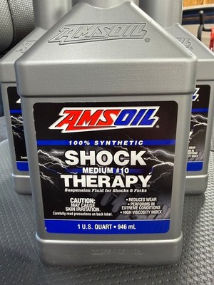 Amsoil Shock Therapy, Medium #10 synthetic shock oil, brand new, unopened