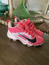 Nike Alpha Menace 4 Pro NRG PS Size 4Y Racer Pink Molded Cleats