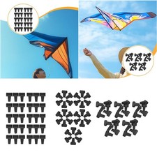 30 Pieces Kite Connector Kite Accessories Three Way Stable Flight Performance