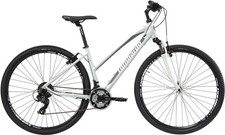 BICI IBRIDA LOMBARDO AMANTEA 100 AGEVOLE 28 TY300 21V BIANCA OPACO