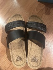 Reef Women  s Cushion Vista Hi Platform Sandals Size 8