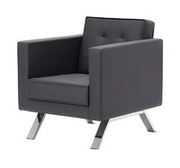 Sessel Modern Sessel Leder Design Stuhl Polster Sessel 1 Sitzer BüRo Einrichtung