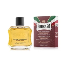 Proraso After Shave Lotion: Nourishing for Coarse Beards - Red 3.4 oz #400972