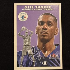 Otis Thorpe 2000-01 Fleer Tradition Glossy #15 Charlotte Hornets NBA Card