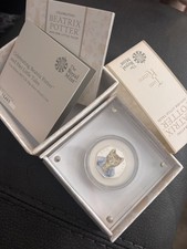 2017 Beatrix Potter Tom Kitten 50p Silver Proof Coin COA-Royal Mint