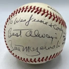 Bill Mazeroski Hall of Fame Autographed MLB Baseball Pittsburgh Pirates