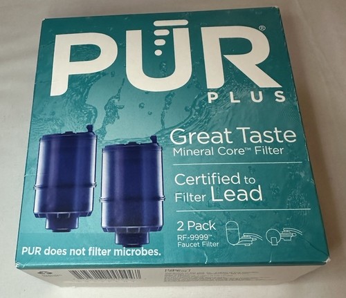 PUR Plus RF-9999 / 2-pack Replacement Faucet Filters - New In Box