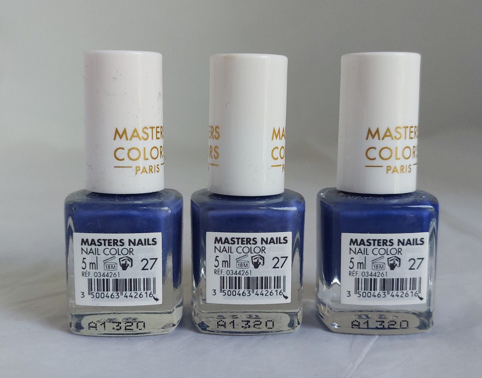 Vernis à ongles Masters Colors n°27 - Lot de 3 mini vernis 5ml pour ongles parfaits