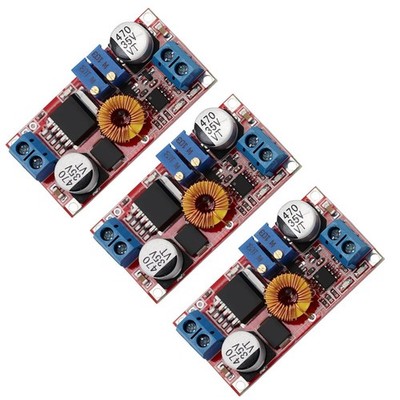 Includes Three Adjustable Output For XL4015 DC to DC Converter Modules