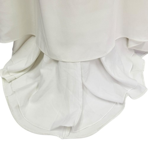 Lulus Timeless Adoration White Embroidered Bishop Sleeve Maxi Dress size Large - Picture 9 of 11