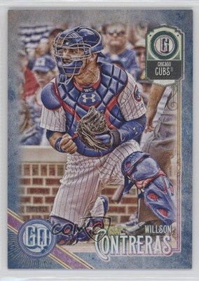 2018 Topps Gypsy Queen Indigo /250 Willson Contreras officiel #115
