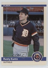 1984 Fleer Update Rusty Kuntz #U-66 12yr