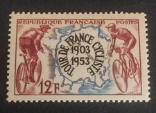 SORTI ALBUM FRANCE TIMBRE 955 50ANS TOUR DE FRANCE CYCLISTE 1953 NEUF** MNH LUXE