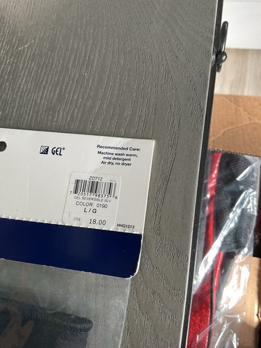 Asics Gel Reversible Wrestling Knee Sleeve L/G Large Black Neu in Verpackung - Bild 3 von 3
