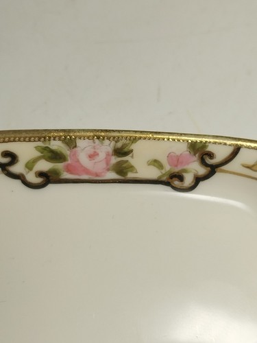 Antiguo Nippon RC de 1900 pintado a mano vajilla real apio inmersión mantequilla pat pequeño - Imagen 5 de 9