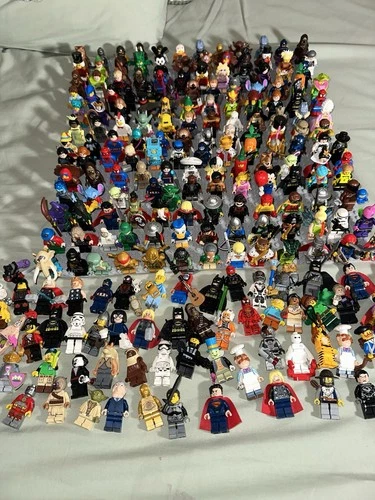 LEGO Minifigure Bulk Lot Star Wars CMF Ninjago Marvel DC More