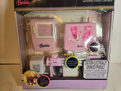 BARBIE VIDEO CAM WIRELESS VIDEO CAMERA PLAY SET - 2005-BRAND NEW!!