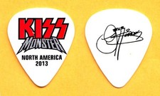 KISS Gene Simmons Signature White Guitar Pick - 2013 Monster North America Tour