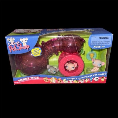 2005 Hasbro Littlest Pet Shop LPS Merry Mice Play Set #102, #103, #104  MIB