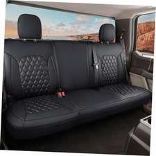 Silverado Back Row Car Seat Rear 2007-2013 2019-2025 Black Flat Bench