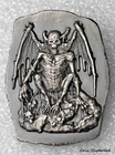 2 oz. .999 silver bar  - Throne of Rot - High relief with custom antique finish